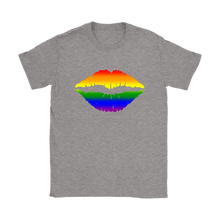 Rainbow Lips Artistic Freedom Women's T-Shirt