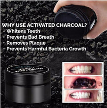 100% Natural Teeth Powder Oral Hygiene Activated Charcoal Coconut Shell 30g