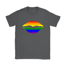 Rainbow Lips Artistic Freedom Women's T-Shirt