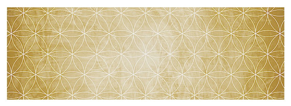Custom Designed Fine Art Sacred Geometry Yoga Mat