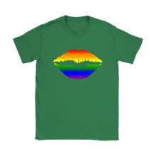 Rainbow Lips Artistic Freedom Women's T-Shirt
